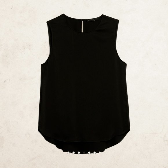Banana Republic Black Tank - Picture 1 of 2